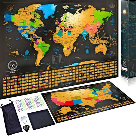 Training and Certification for MAP World Map To Scratch Off